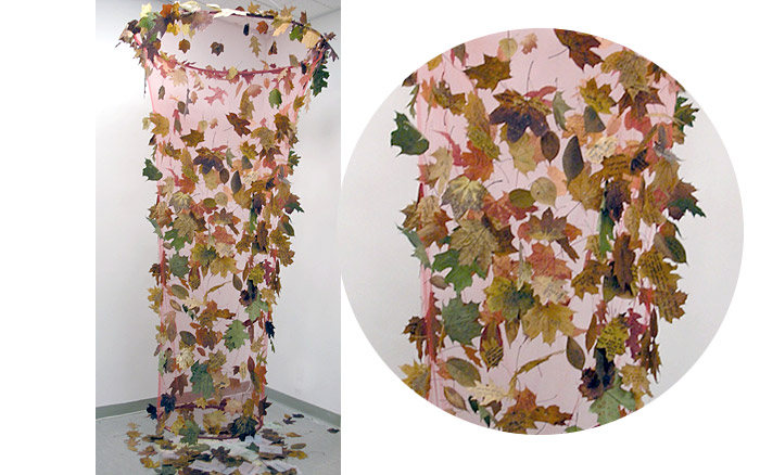 Commentree | Commentree with real leaves and detail, 2005